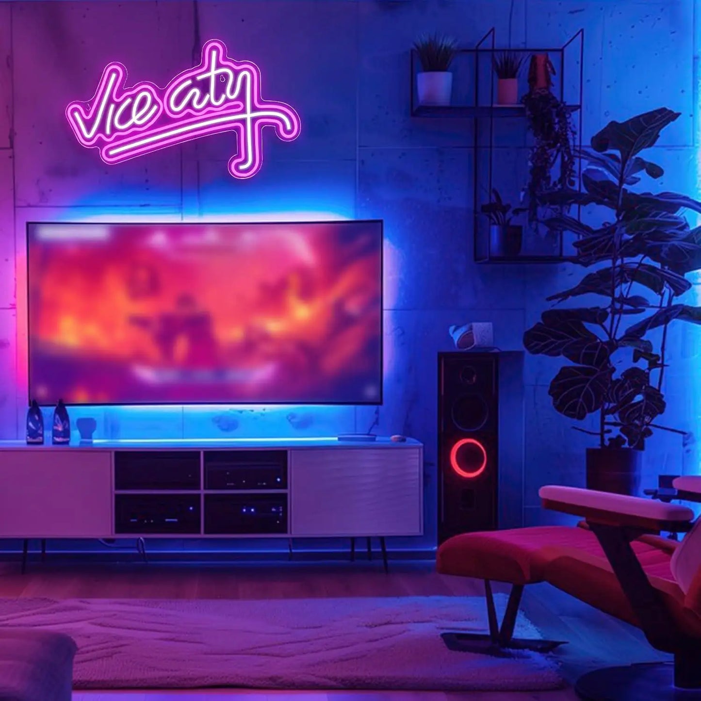 Vice City Neon Sign